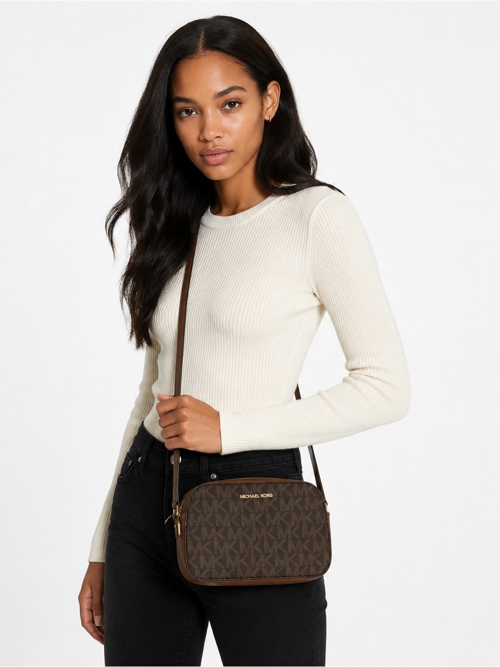 Michael Kors Houston LG Zip Crossbody – NWT - Picture 2 of 8